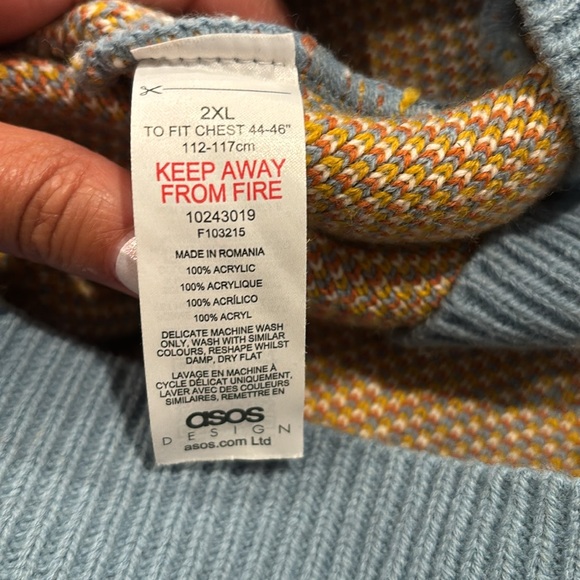 ASOS patterned sweater - Picture 6 of 6